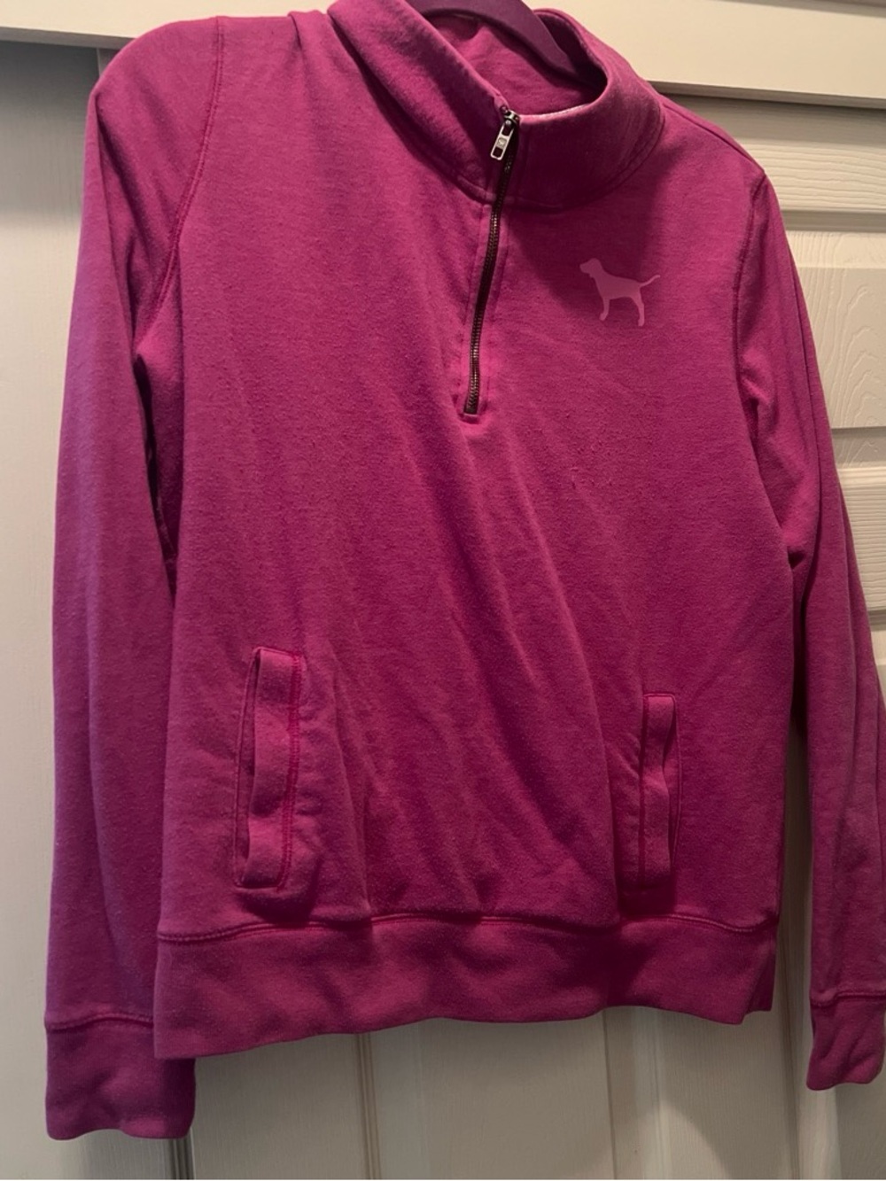 Victoria’s Secret Pink Quarter-Zip Women's Sweater - Unknown Brand